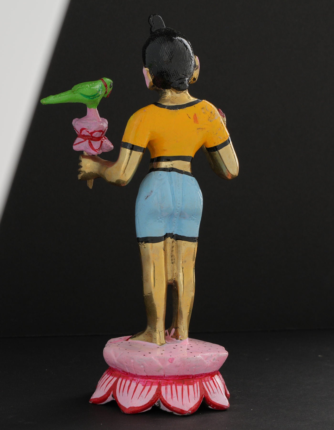 Tulsi Devi | AD Golden Painted 7"