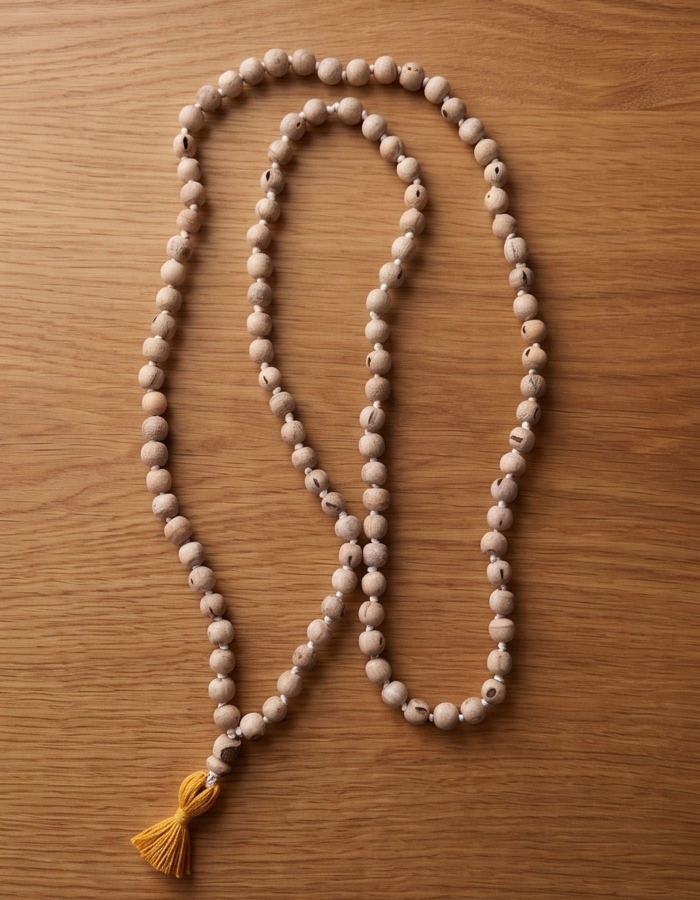 Tulsi Mala | Smooth Round Beads