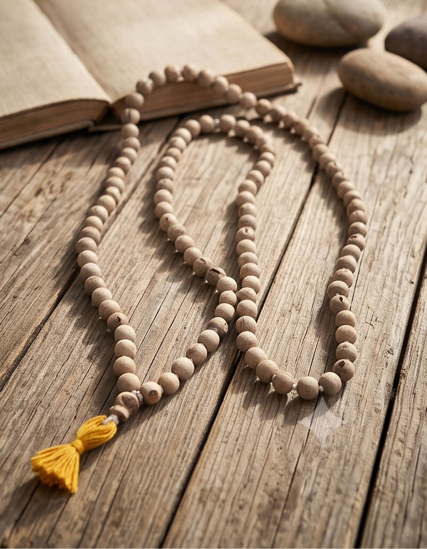 Tulsi Mala | Smooth Round Beads
