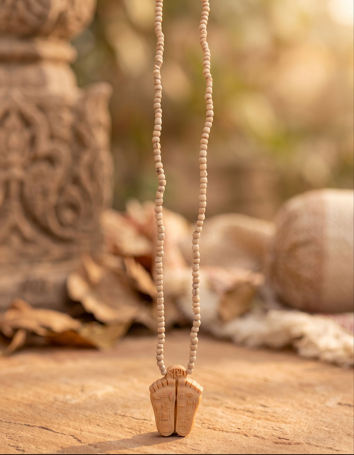 Tulsi Pendant | Charan Paduka