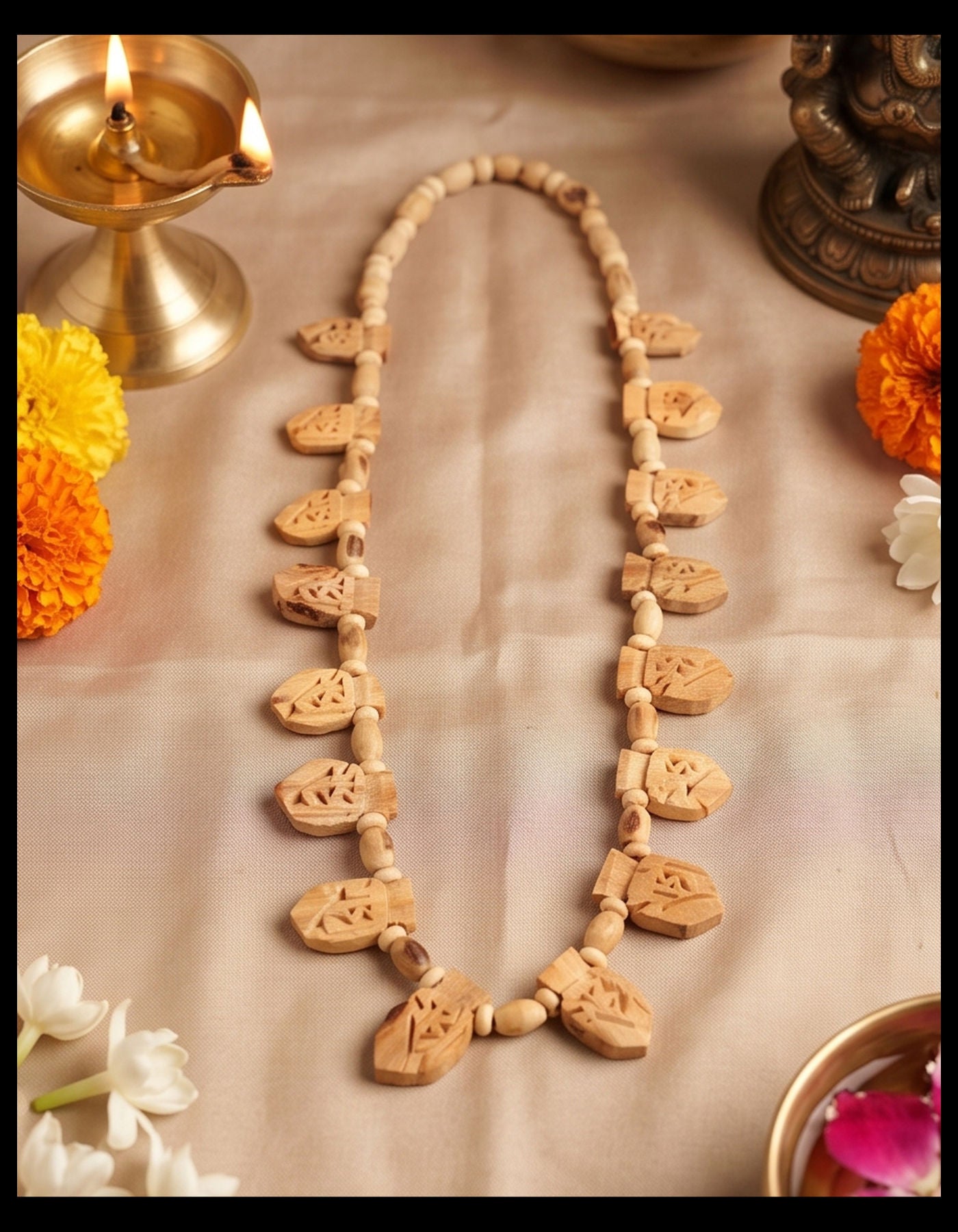 Tulsi Pendant | Radiant Radha Garland