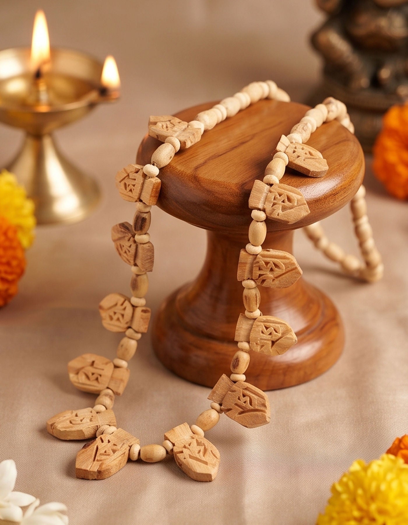 Tulsi Pendant | Radiant Radha Garland