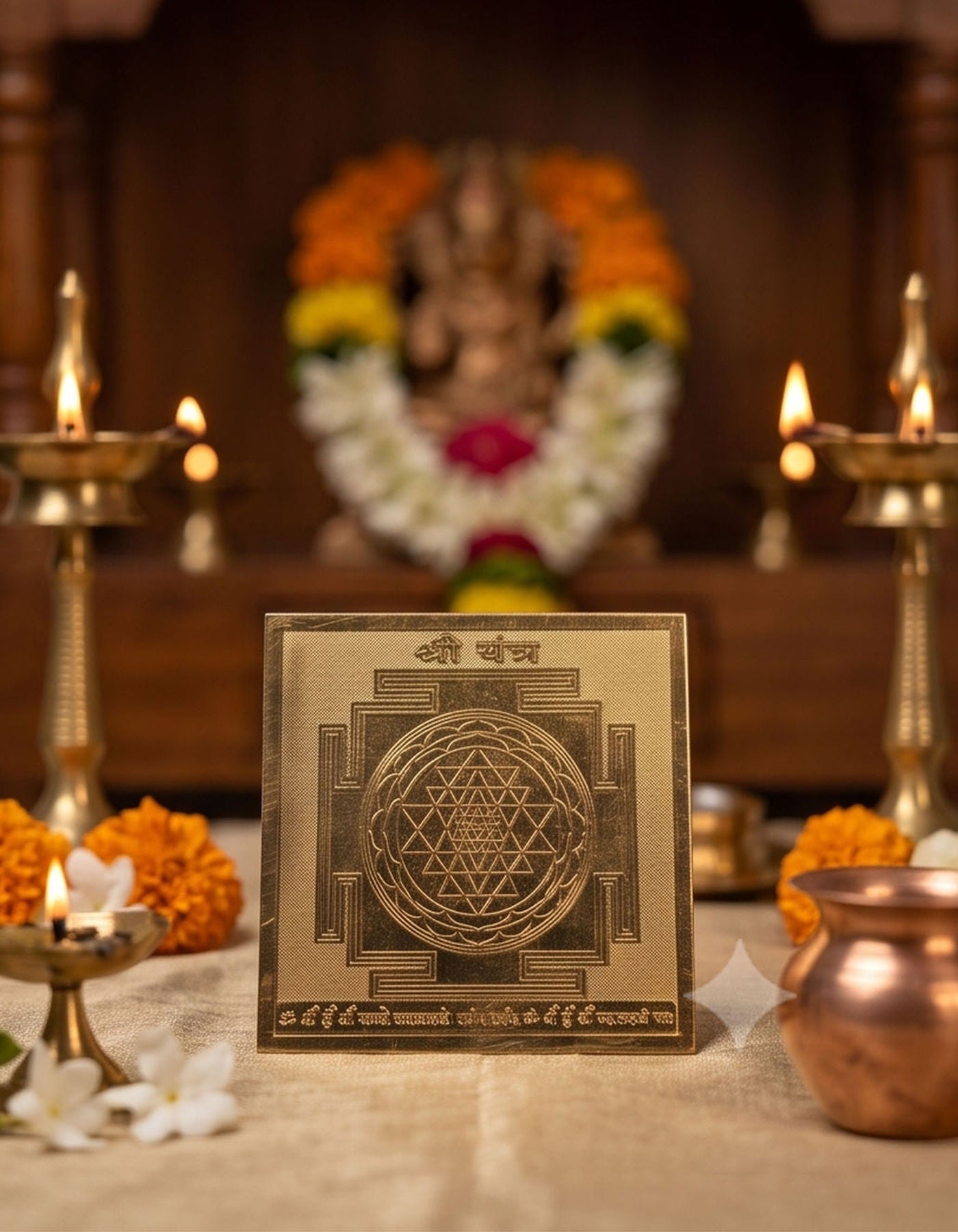 Sri Yantra with Lakshmi